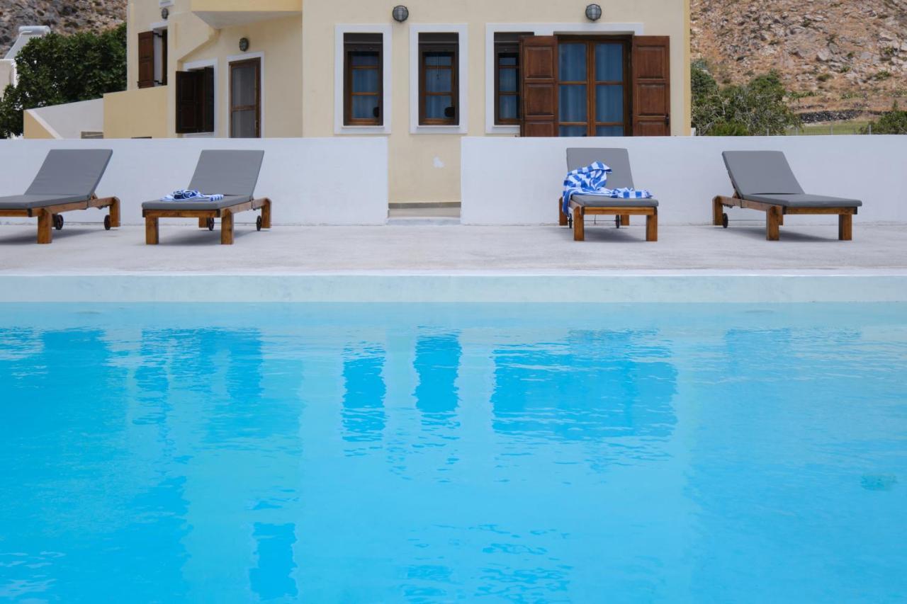 Private Villa Evgenia With Swimming Pool Perissa  Exterior photo