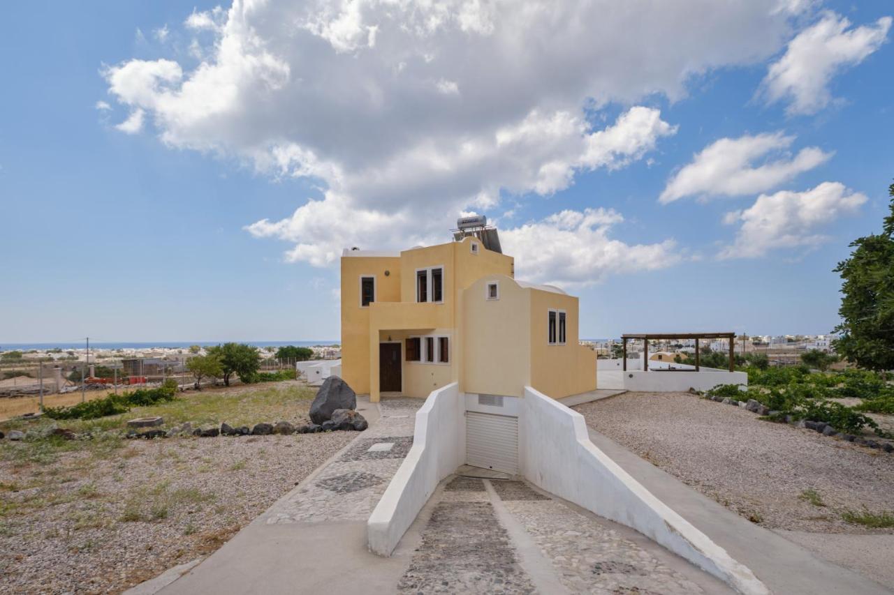 Private Villa Evgenia With Swimming Pool Perissa  Exterior photo