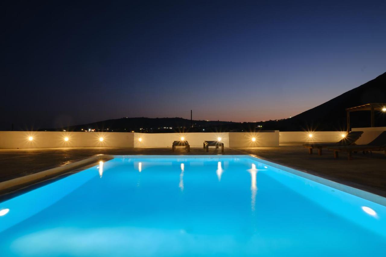 Private Villa Evgenia With Swimming Pool Perissa  Exterior photo