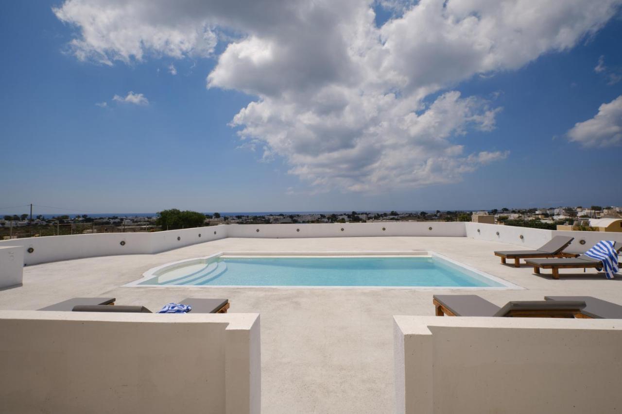 Private Villa Evgenia With Swimming Pool Perissa  Exterior photo
