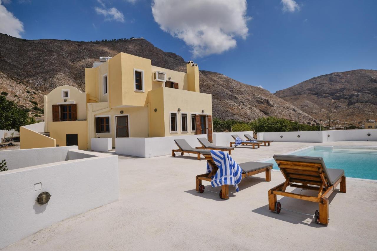 Private Villa Evgenia With Swimming Pool Perissa  Exterior photo